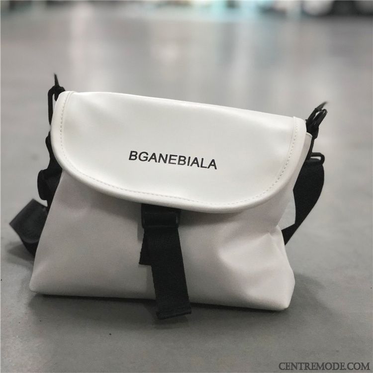 Sac À Bandoulière Homme Femme Amoureux Sac Poitrine Sacs À Bandoulière Tendance Sac De Messager Argent