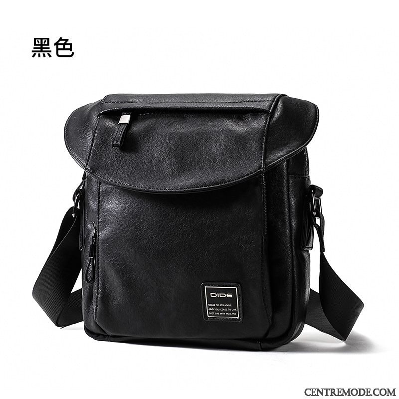 Sac À Bandoulière Homme Petit Sport Loisir Marron Sacs À Bandoulière Tendance Foncé