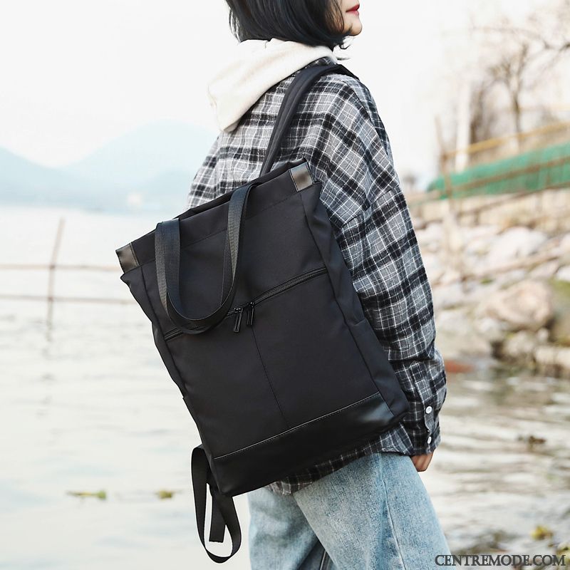 Sac À Dos Randonnée Femme Cartable Voyage Gros Le Nouveau Tendance Grande Capacité Couleurs Mixtes Blanc Vert
