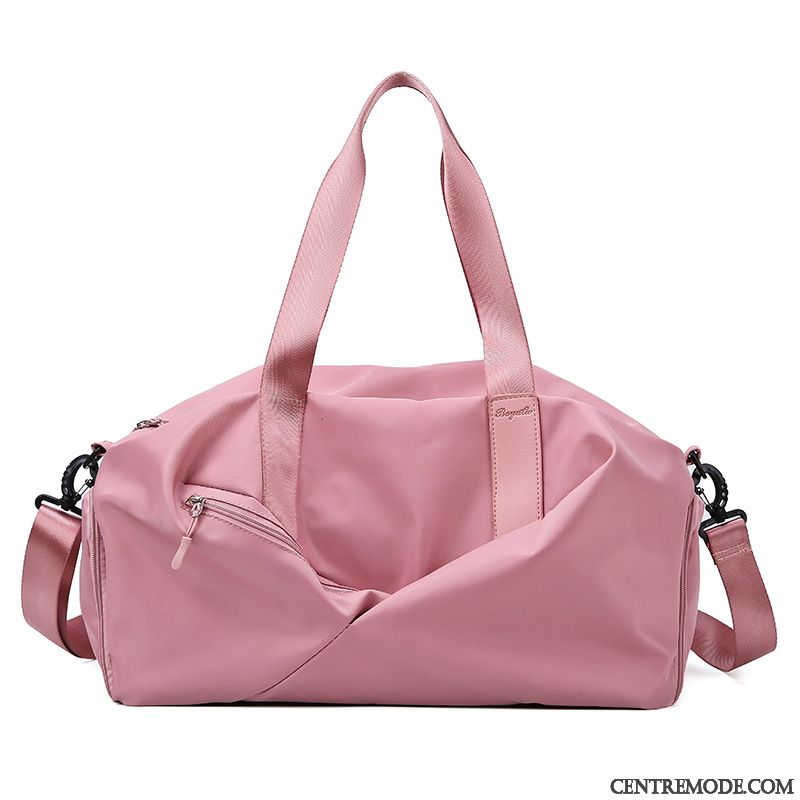 Sac À Dos Randonnée Femme Entraînement Sport Lumière Aptitude Court Grande Capacité Rose