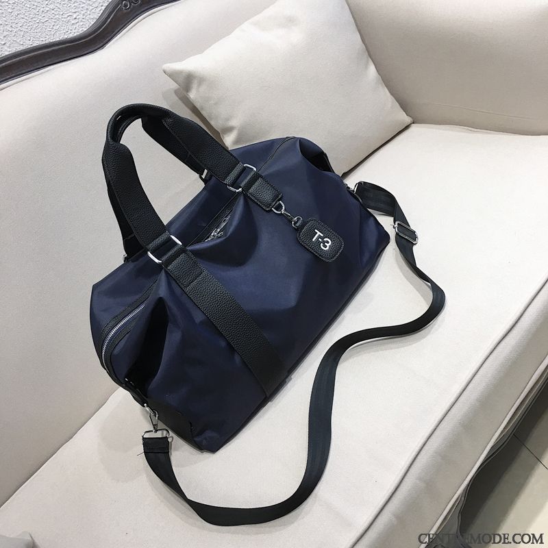 Sac À Dos Randonnée Femme Grande Capacité Voyage Mode Tourisme All-match Simple Rouge Violet