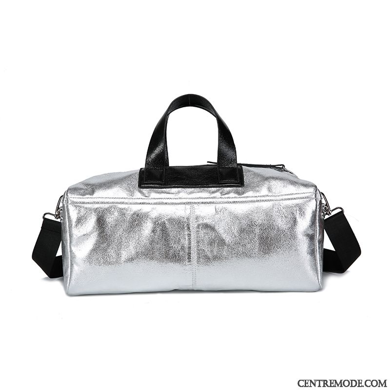 Sac À Dos Randonnée Femme Sac De Sport Lumière Court Petit Aptitude Entraînement Argent