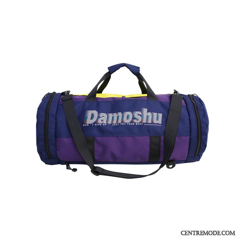 Sac À Dos Randonnée Femme Sac À Main Tourisme Voyage Aptitude Homme Grande Capacité Violet