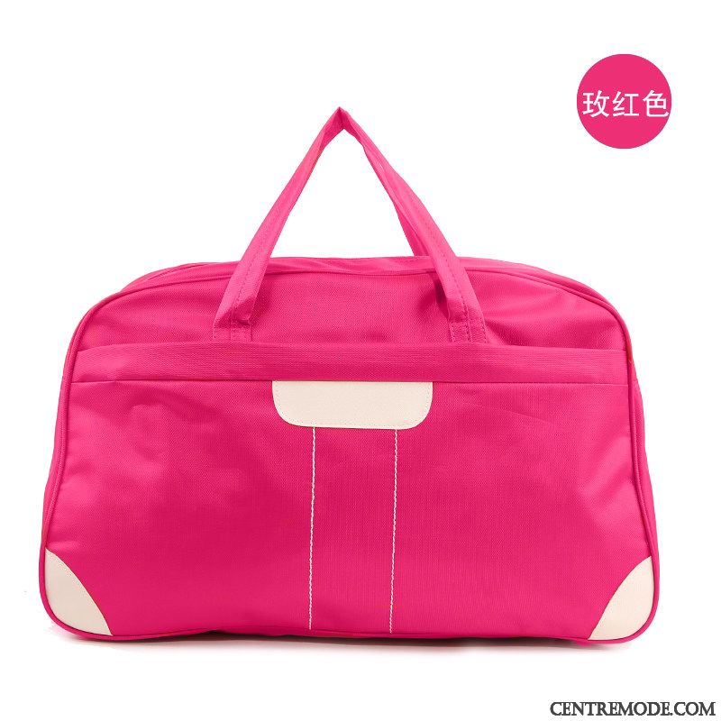 Sac À Dos Randonnée Femme Tourisme Homme Voyage Bagage Portable Lumière Rose