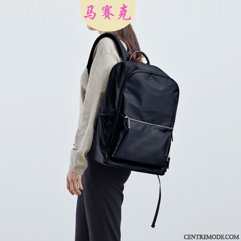 Sac À Dos Randonnée Femme Voyage All-match Lumière Grande Capacité Loisir Cartable Gris Clair