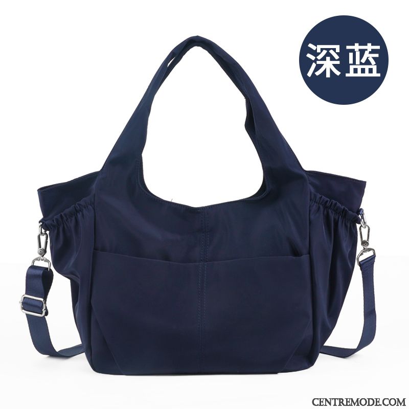 Sac À Dos Randonnée Femme Étanche Voyage Loisir Portable Nylon Mode Rouge