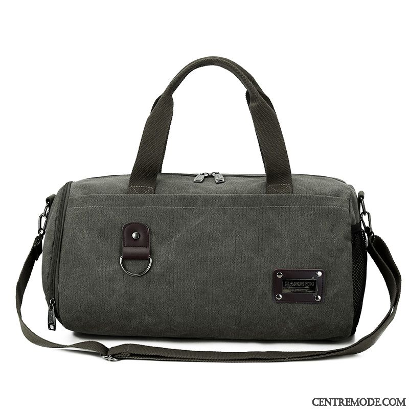 Sac À Dos Randonnée Homme Bagage Toile Loisir Portable Femme Sacs À Bandoulière Bleu