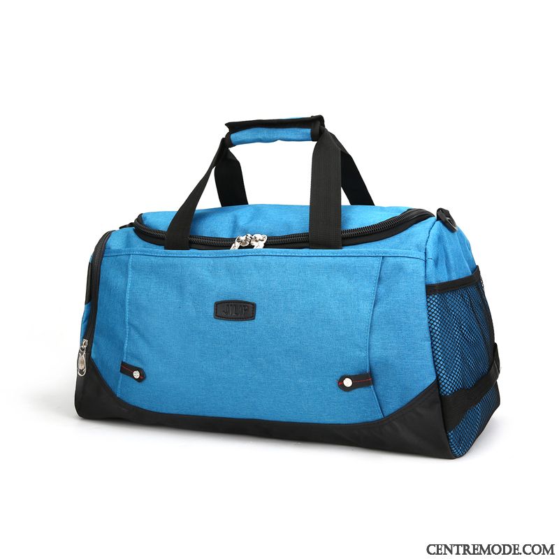 Sac À Dos Randonnée Homme Court Sport Tourisme Bagage Toile Voyage Bleu Marin