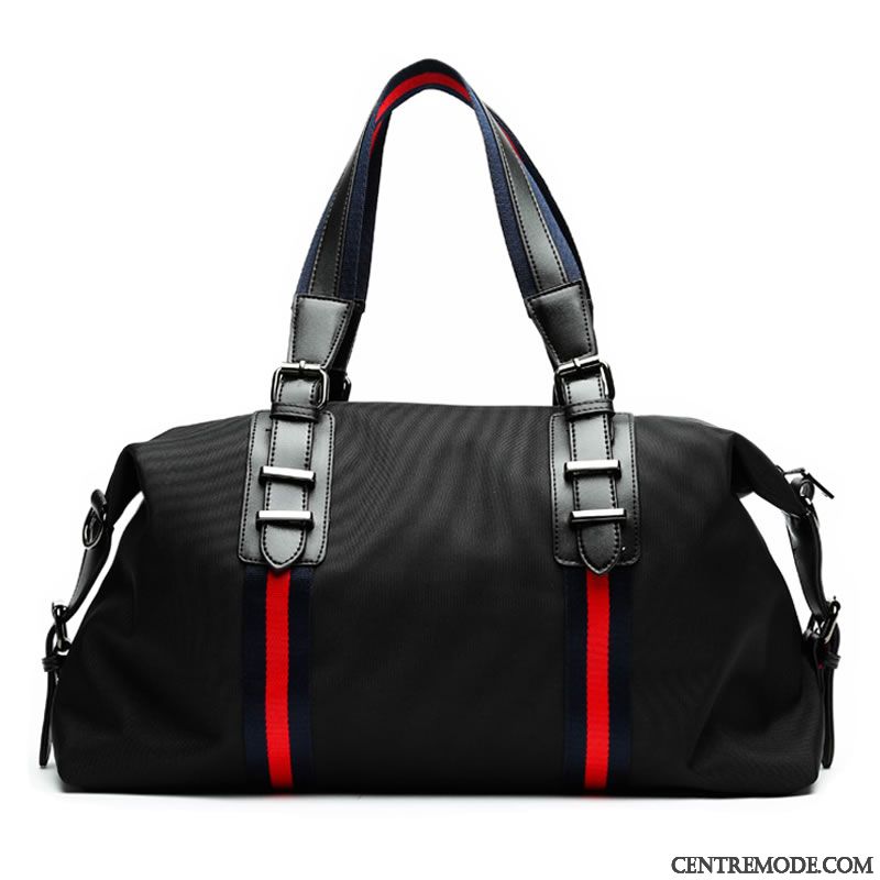 Sac À Dos Randonnée Homme Entreprise Étanche Portable Plier Tourisme Court Noir