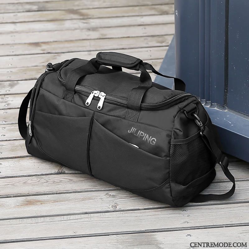 Sac À Dos Randonnée Homme Femme Portable Bagage Voyage Court Tourisme Gris