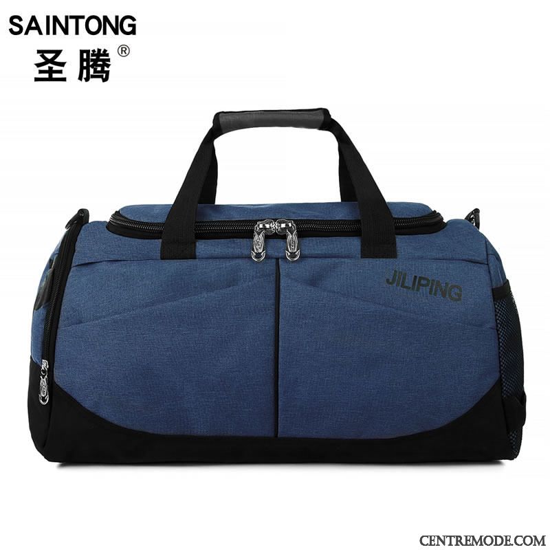 Sac À Dos Randonnée Homme Femme Portable Bagage Voyage Court Tourisme Gris