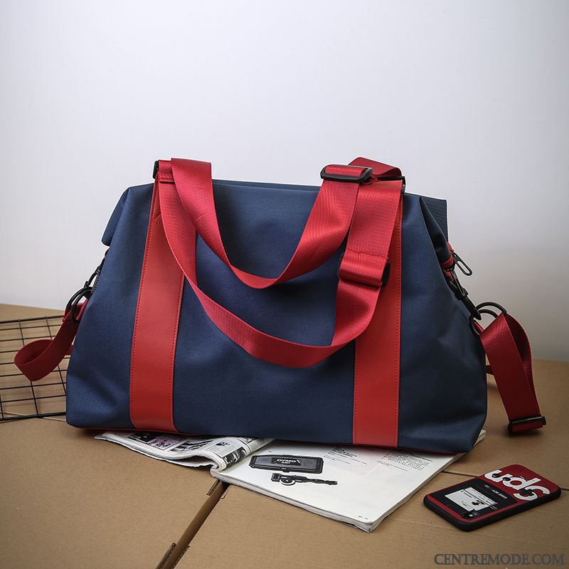 Sac À Dos Randonnée Homme Grande Capacité Sac À Main Tendance Loisir Femme Sac De Messager Jaune