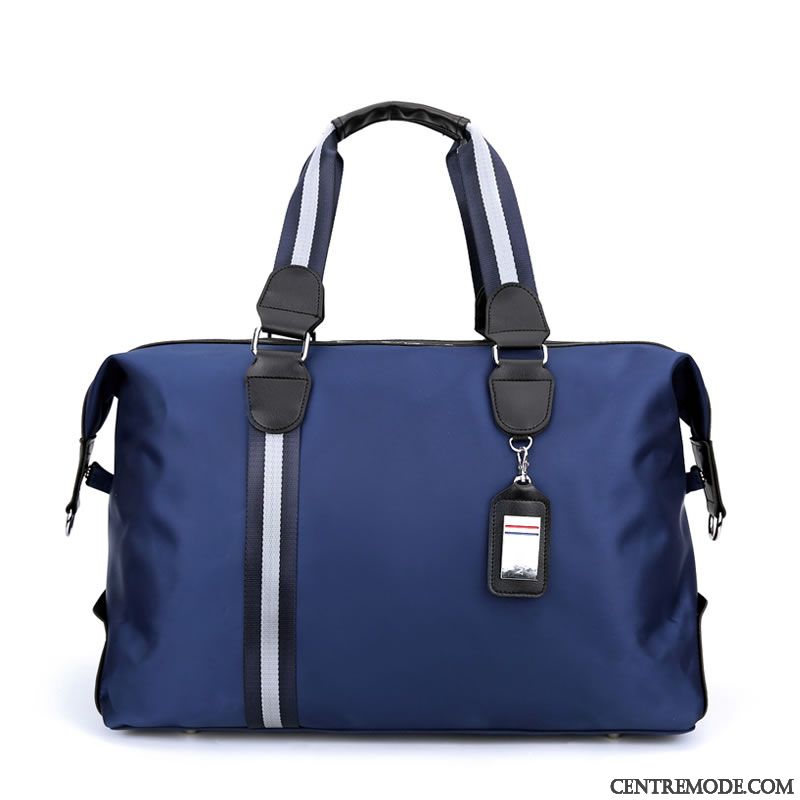 Sac À Dos Randonnée Homme Voyage Portable Grande Capacité Entreprise Bagage Gros Sac Bleu