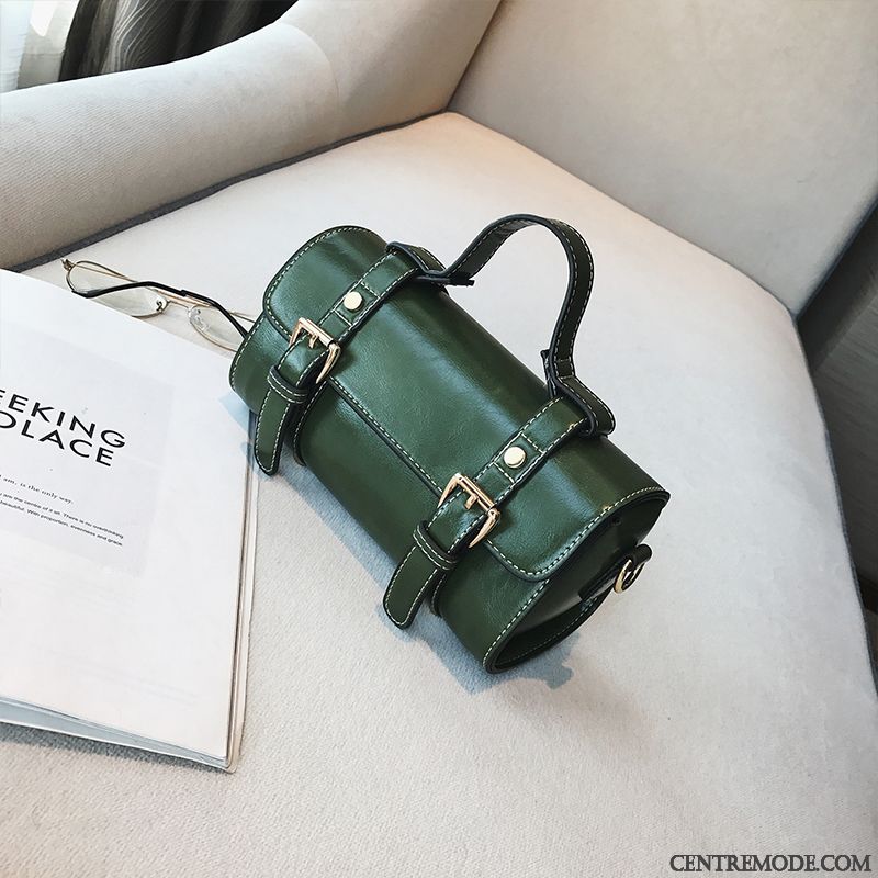 Sac À Main Femme Mode Mini Rétro Europe Le Nouveau Petit Vert