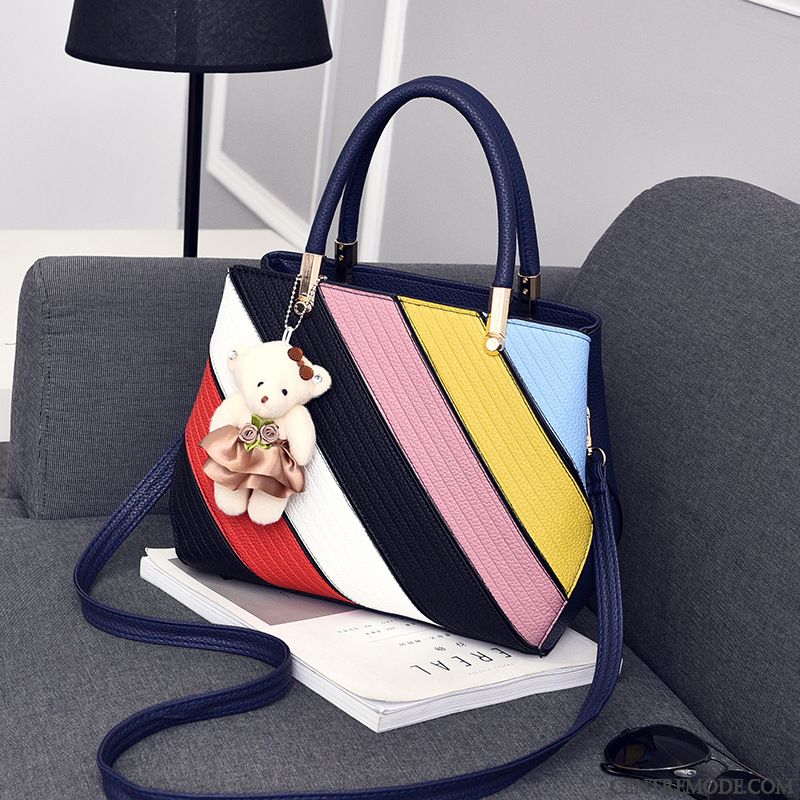 Sac À Main Femme Sacs À Bandoulière Tendance Charmant Étudiant Mode Doux Rose
