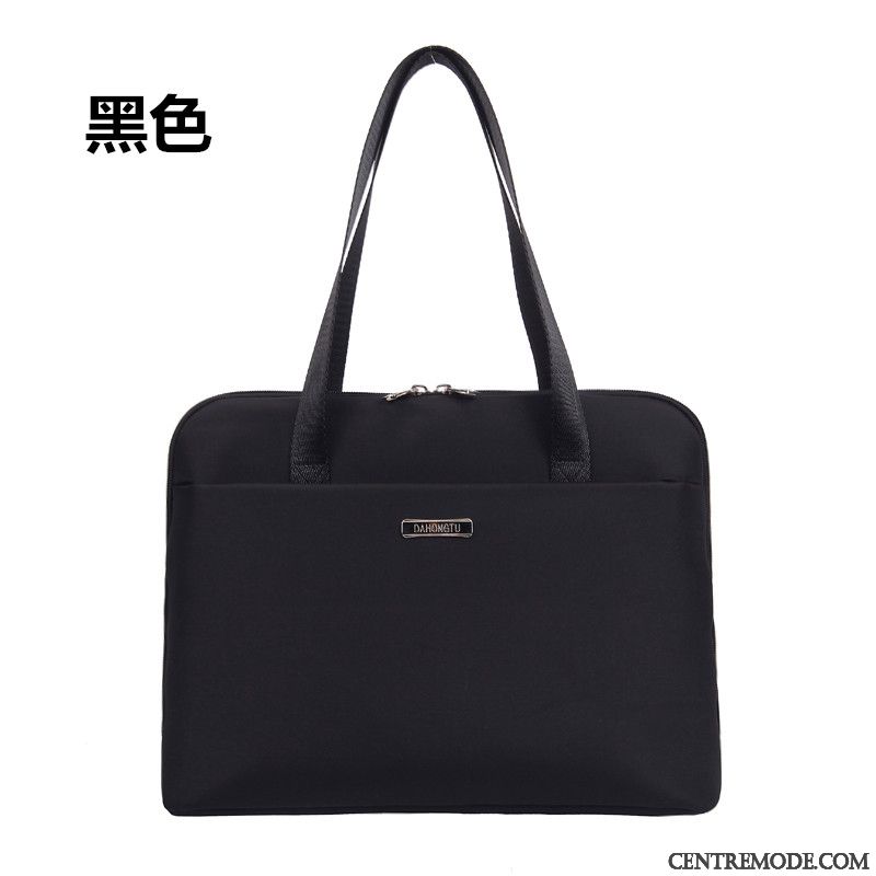 Sac À Main Femme Tissu Portable Loisir Mode Homme Mallette Violet