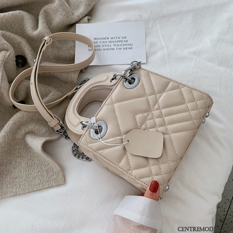 Sac À Main Femme Été Petit Le Nouveau Beige Chaîne Mode