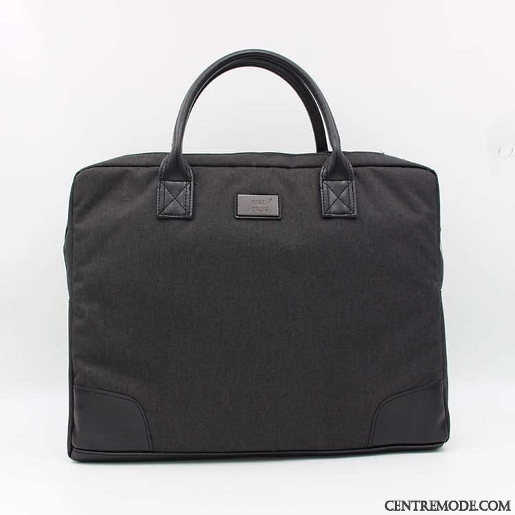 Sac À Main Homme Mallette Femme Entreprise Carrière Gris