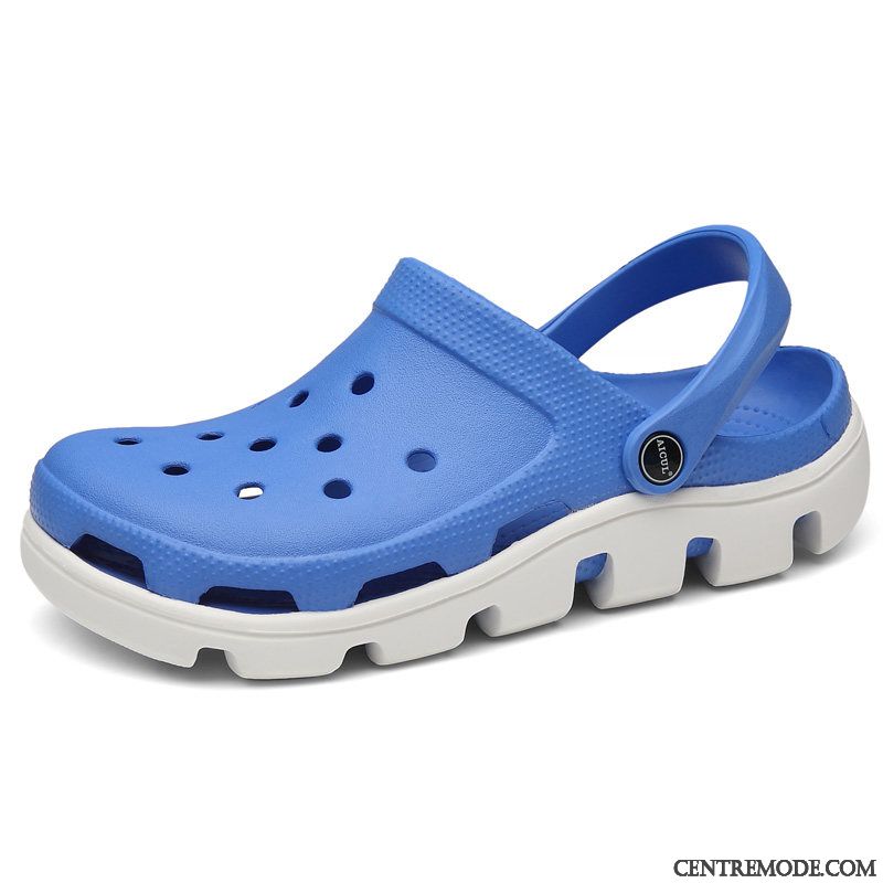 Sandales Homme Semelle Doux Antidérapant Tongs Chaussons Décontractée Plage Fantaisie