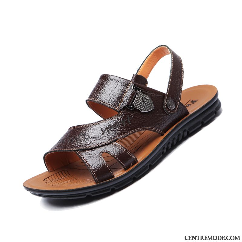 Sandales Talon Haut Homme Gris Rose Saumon, Sandales Leopard Homme Pas Cher