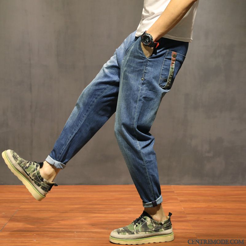 Short En Jeans Pas Cher Turquoise Chocolat, Achat Jean Homme Pas Cher