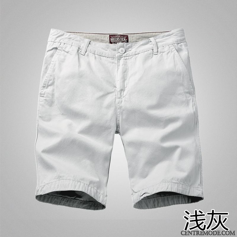 Shorts Homme Cinquième Pantalon Tendance Septième Pantalon Baggy Décontractée Sport Violet Clair