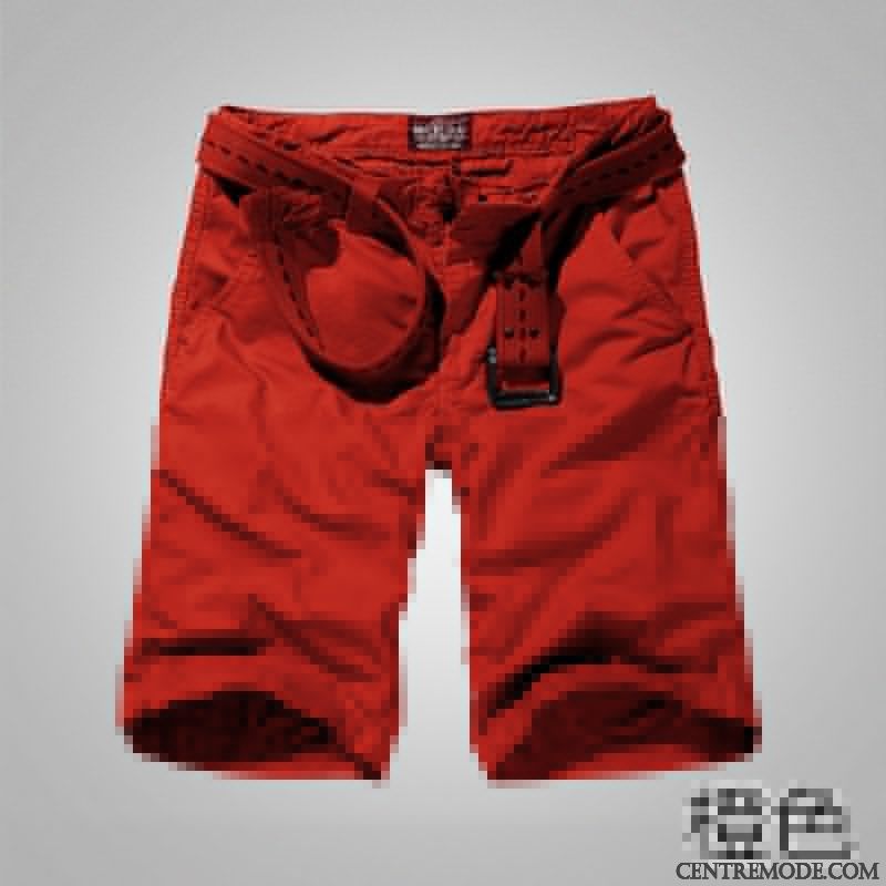 Shorts Homme Cinquième Pantalon Tendance Septième Pantalon Baggy Décontractée Sport Violet Clair