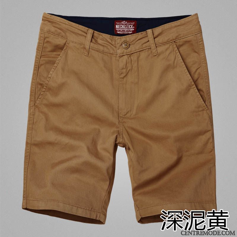 Shorts Homme Cinquième Pantalon Tendance Septième Pantalon Baggy Décontractée Sport Violet Clair