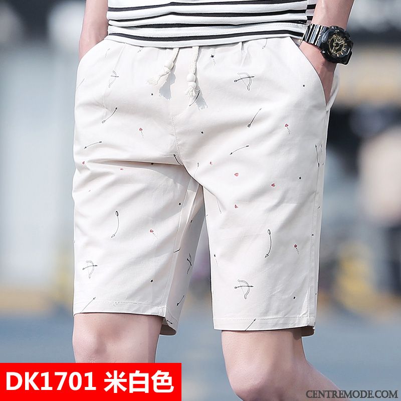 Shorts Homme Grande Taille Pantalon Cargo Baggy Pantalons Marque De Tendance Les Pantalons De Survêtement Rouge