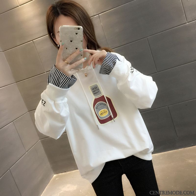 Sweat À Capuche Femme Manteau Hoodies Deux-pièces Une Veste Tendance Mince Rouge