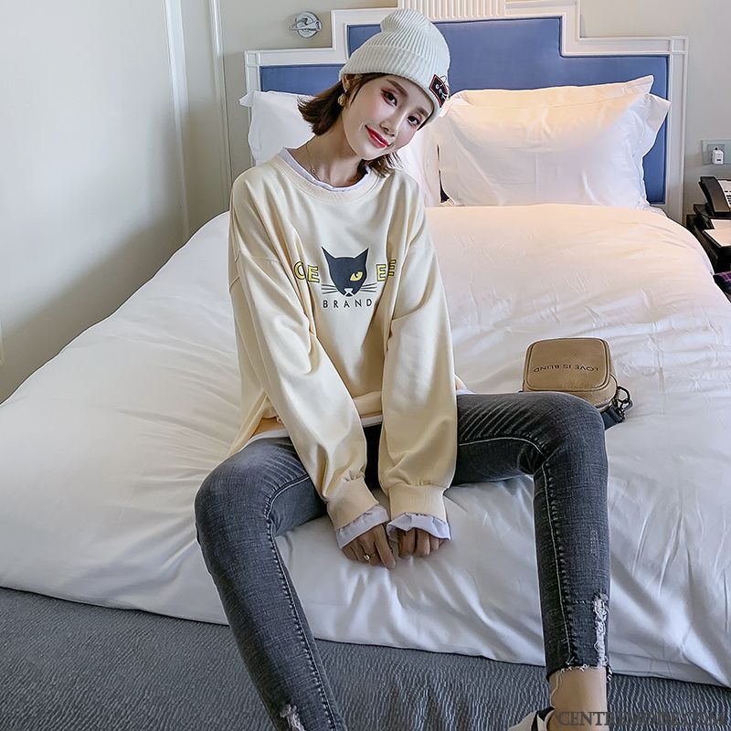 Sweat À Capuche Femme Manteau Légère Étudiant Tendance Ultra Hoodies Rose