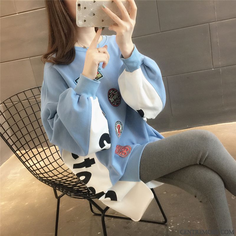 Sweat À Capuche Femme Tendance Baggy Une Veste Ultra Pullovers Hoodies Gris
