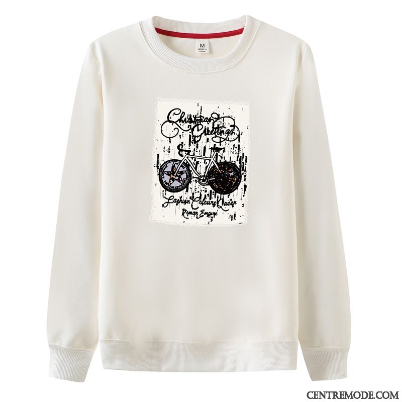 Sweat À Capuche Homme Les Adolescents Chemise En Bas Junior Épaissir Plus De Velours Chauds Gris Clair
