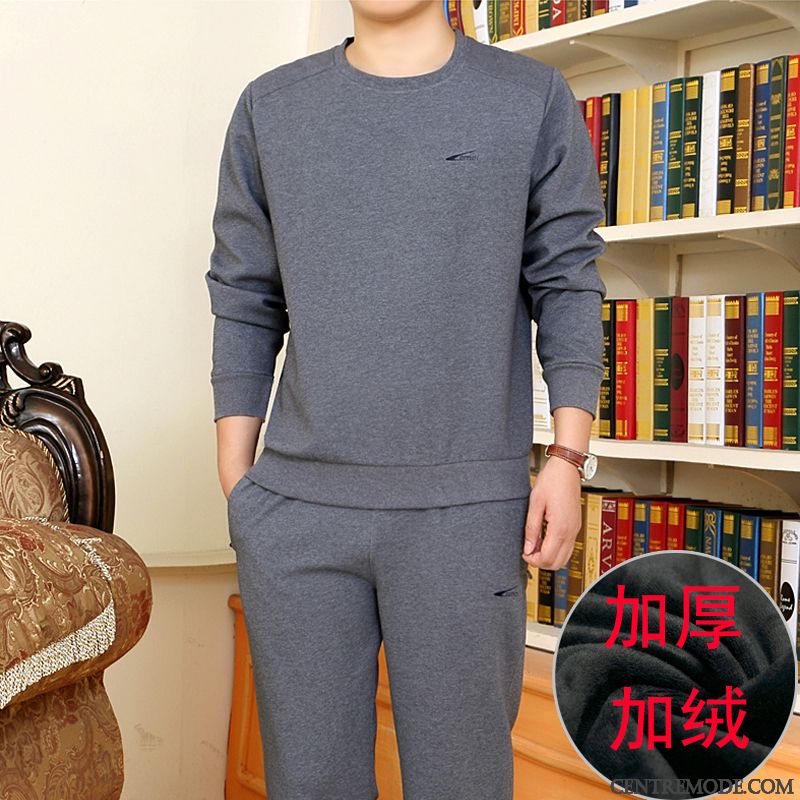 Sweatshirts En Lin Homme Pas Cher, Mode Sweatshirts Homme Rosybrown Argent