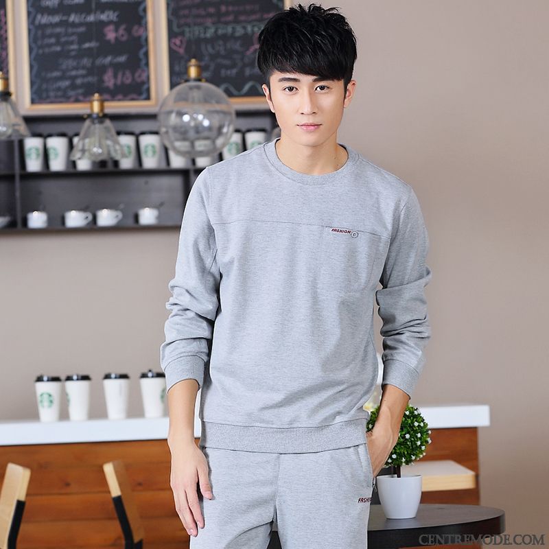 Sweatshirts Manche Longue, Sweatshirts Homme Noir Et Blanc Noir Blanc