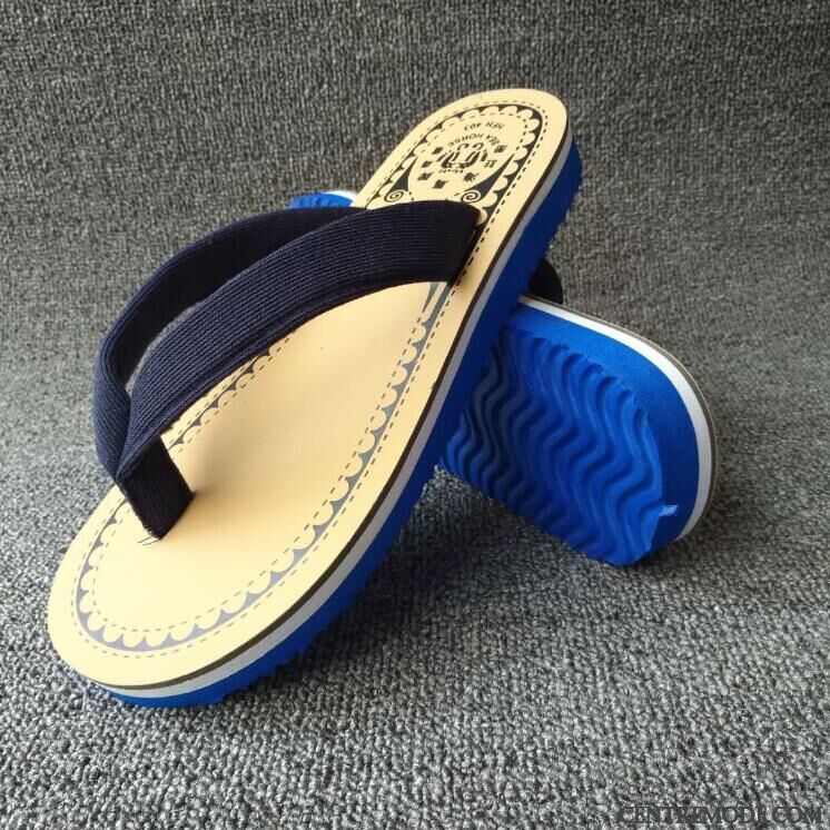 Tongs Homme Tongs Chaussons Femme Plage Été Fantaisie Étudiant Rouge