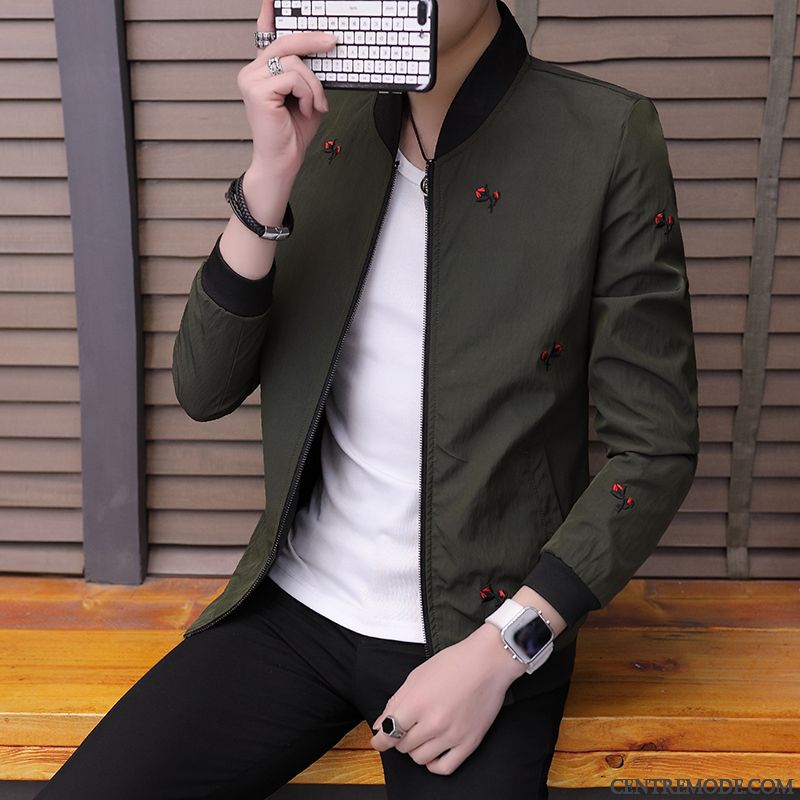 Veste Blazer Pas Cher Homme, Blouson Homme Pas Cher Gris Fumé Motor City