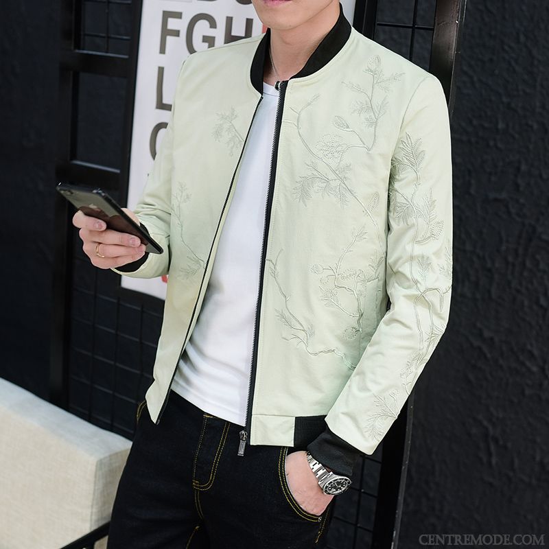 Veste Blazer Pas Cher Homme, Blouson Homme Pas Cher Gris Fumé Motor City