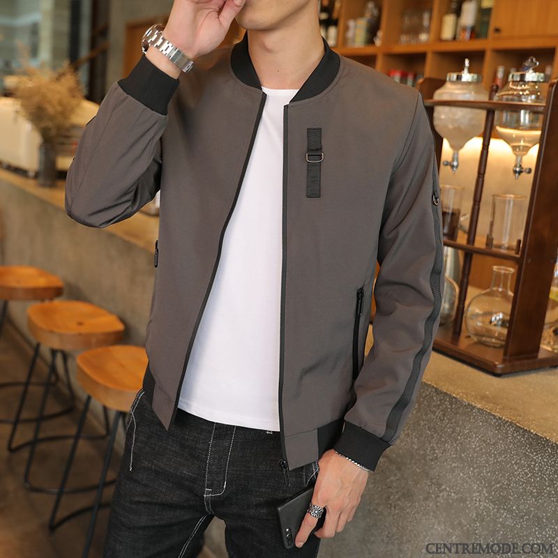Veste Costume Homme Pas Cher Soldes, Manteau De Printemps Homme Ivoire Darkviolet