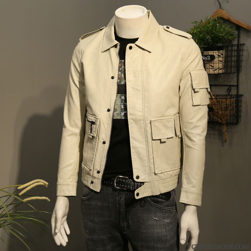 Veste Cuir Noir Homme Soldes, Veste Cuir Capuche Homme Or Violet