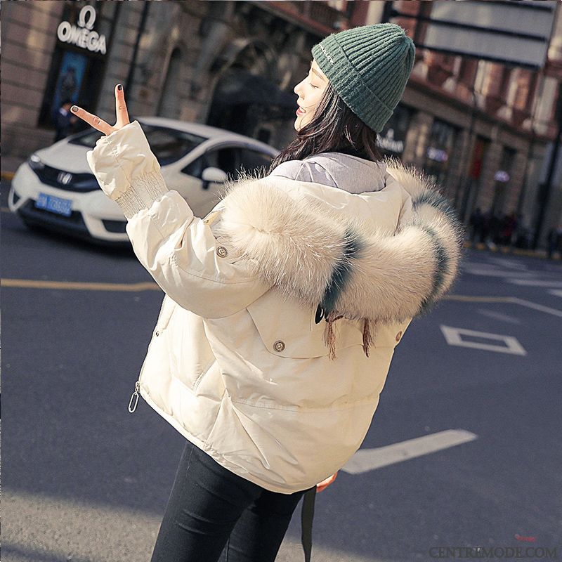 Veste En Coton Femme Vêtements D'hiver Tendance Vêtements Matelassé Baggy Matelassée Court