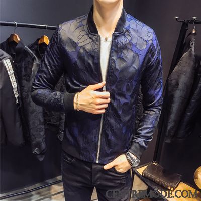 Veste En Cuir Cintrée Homme En Vente, Veste Beige Homme Corail Blanc