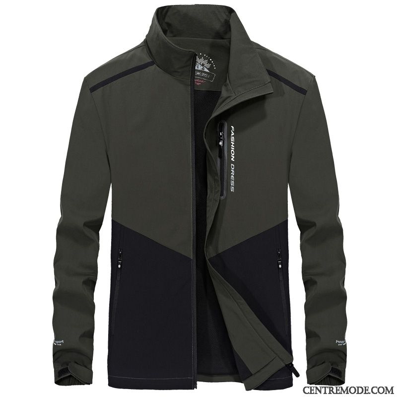 Veste En Jean Pour Homme Poudre Bleue Gris, Blouson Aviateur Homme En Ligne