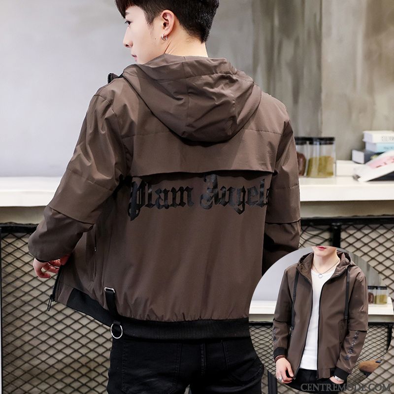 Veste Homme Fashion Pas Cher Soldes, Blouson Cuir Homme Matelassé Bleu Ciel Bronzer