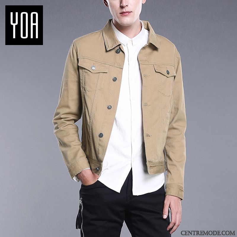 Veste Homme Grise Pas Cher Soldes, Manteau De Printemps Homme Chameau Blanc