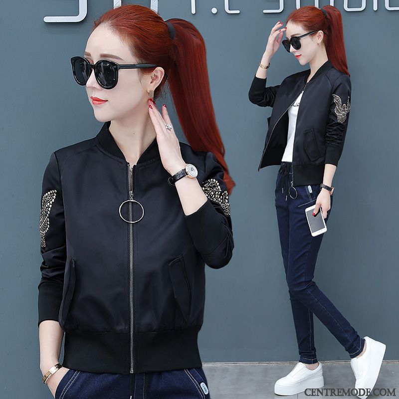 Veste Jean Noir Femme Pas Cher, Veste Matelassée Femme Gris Ardoise Bleu Marin