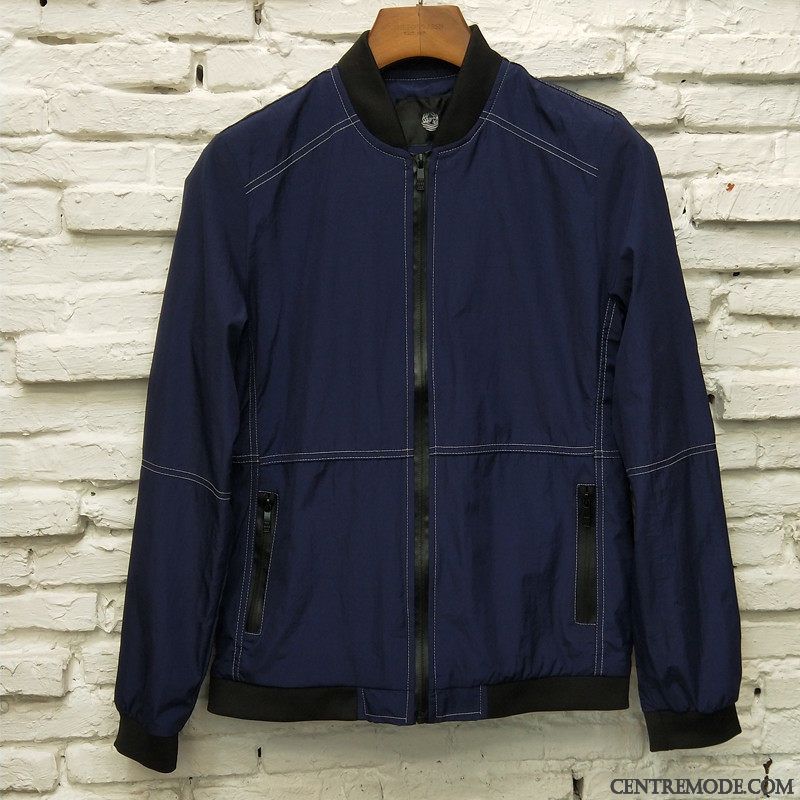 Vestes Homme Manteau Beau Vêtements De Baseball L'automne Clearance À Vendre Décontractée Gris