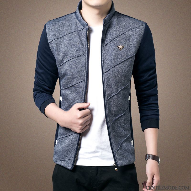 Vestes Homme Tendance Une Veste Légère Jeunesse Beau Mode