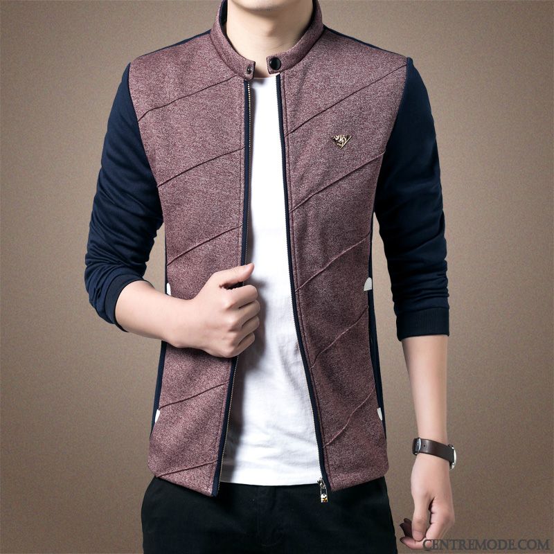 Vestes Homme Tendance Une Veste Légère Jeunesse Beau Mode