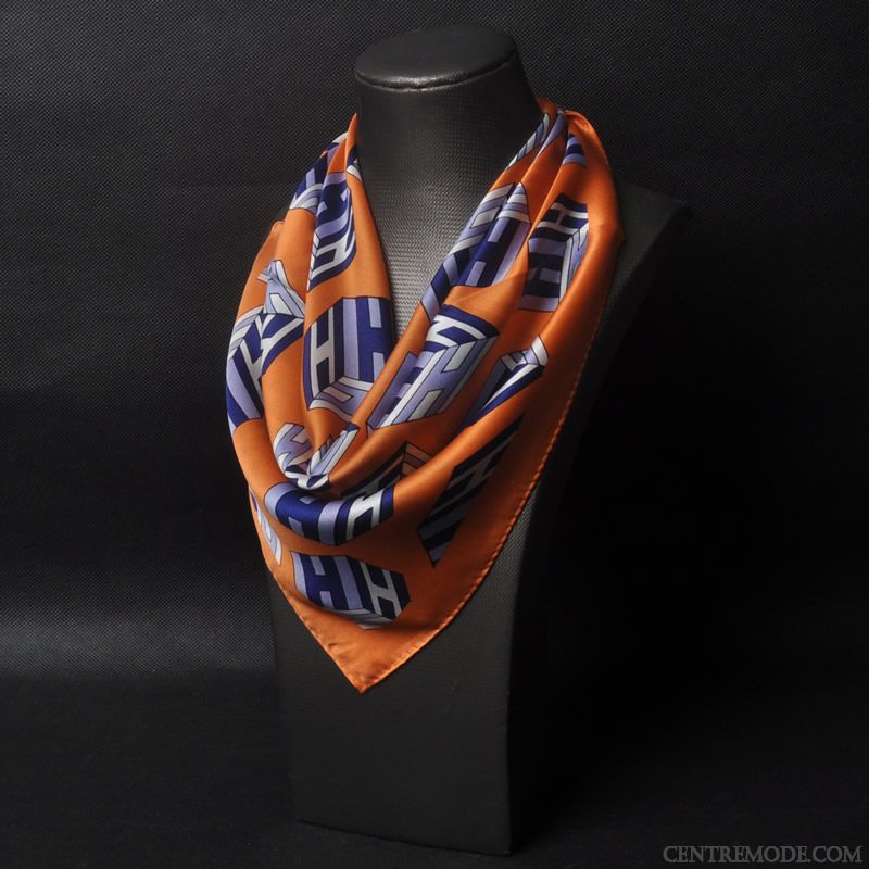 Écharpe Homme Soie Soie Mulberry Foulard Petit Bordeaux